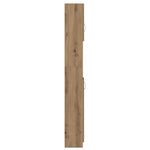 Baderomsskap Håndverkseik 32X25,5X190 Cm Konstruert Tre