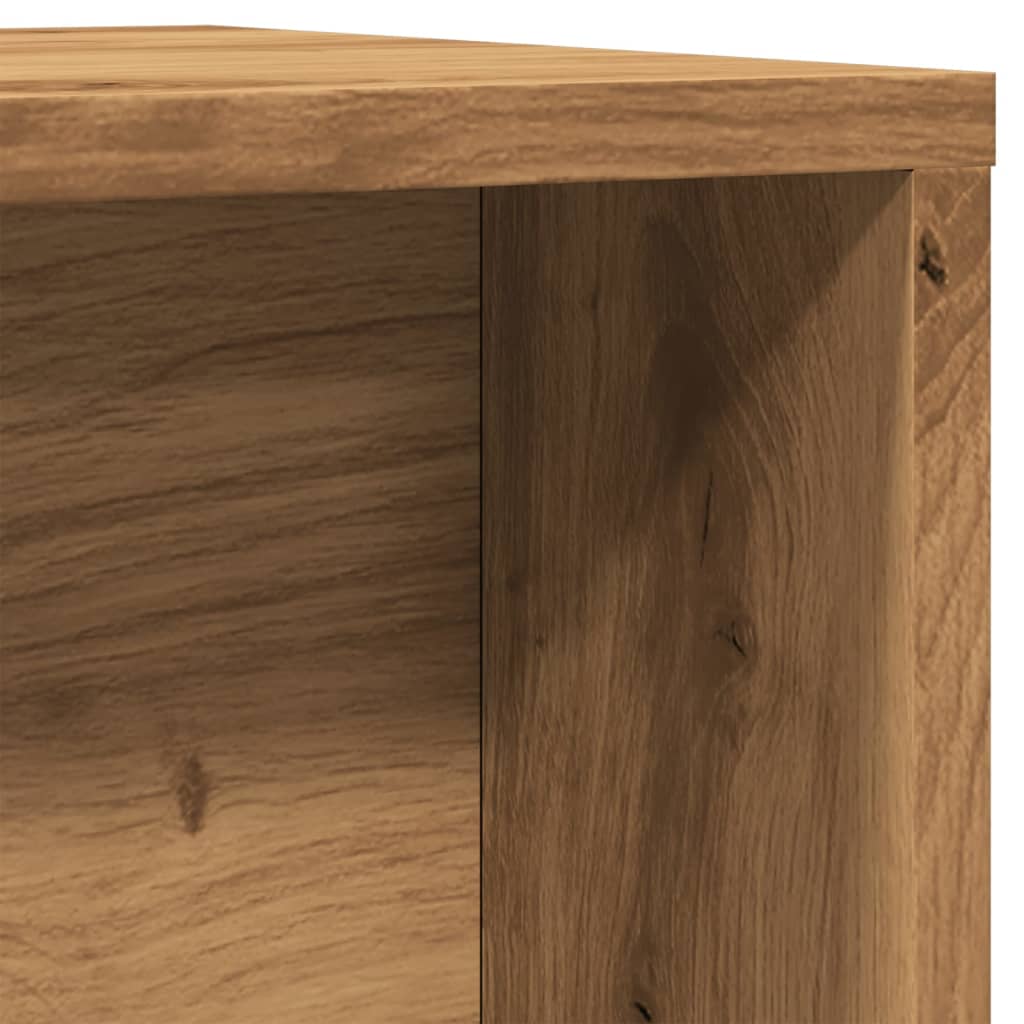 Stablebare Salongbord 2 Stk Artisan Eik Konstruert Tre