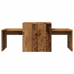 Salongbord Gammelt Tre 100X48X40 Cm Konstruert Tre
