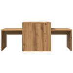 Salongbord Artisan Eik 100X48X40 Cm Sponplate