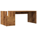 Salongbord Gammelt Tre 90X45X35 Cm Konstruert Tre