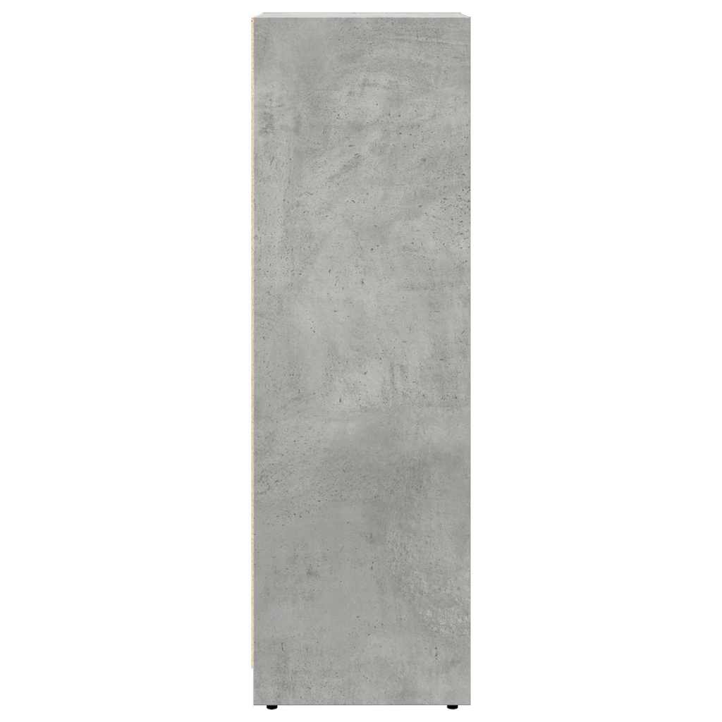 Baderomsskap Betonggrå 30X30X95 Cm Sponplate
