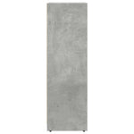 Baderomsskap Betonggrå 30X30X95 Cm Sponplate