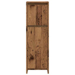 Baderomsskap Gammelt Tre 30X30X95 Cm Konstruert Tre