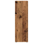 Baderomsskap Gammelt Tre 30X30X95 Cm Konstruert Tre
