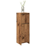 Baderomsskap Gammelt Tre 30X30X95 Cm Konstruert Tre