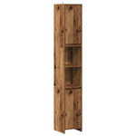 Baderomsskap Gammelt Tre 30X30X183,5 Cm Konstruert Tre