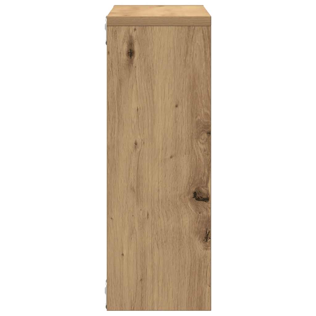 Vegghylle Artisan Eik 45X16X45 Cm Konstruert Tre