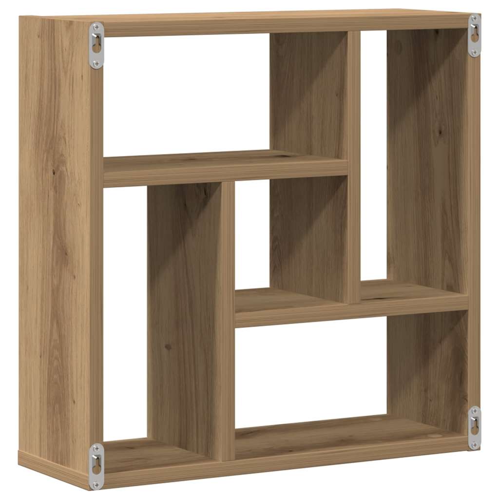 Vegghylle Artisan Eik 45X16X45 Cm Konstruert Tre
