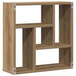Vegghylle Artisan Eik 45X16X45 Cm Konstruert Tre