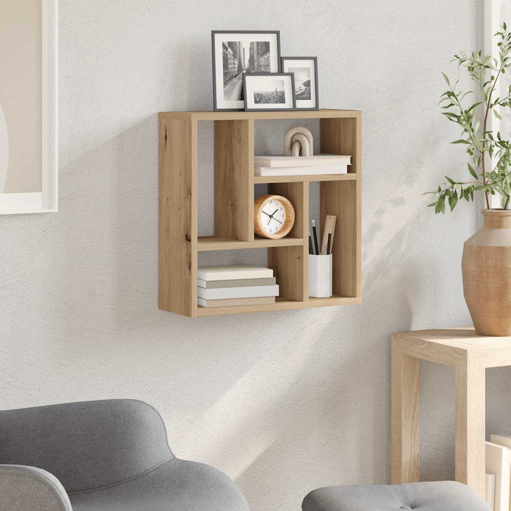 Vegghylle Artisan Eik 45X16X45 Cm Konstruert Tre