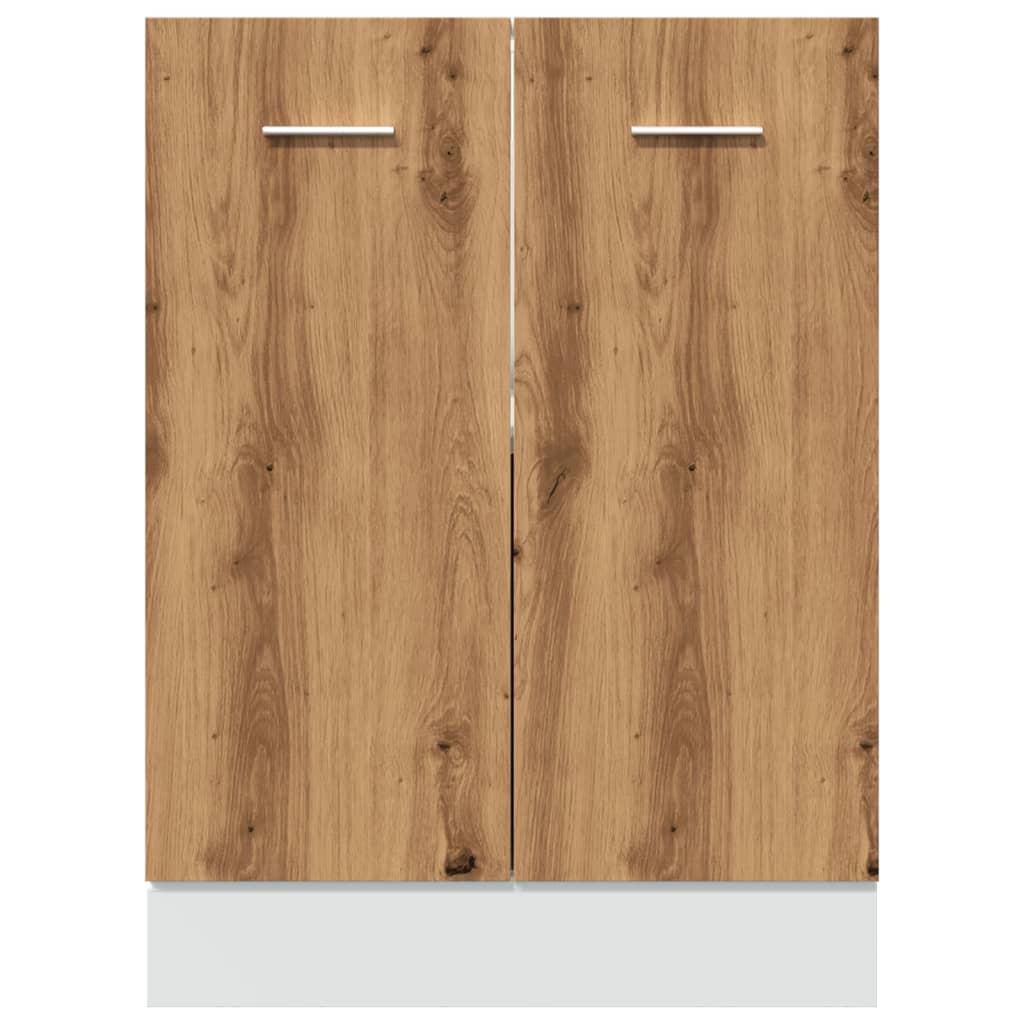 Bunnskap &quot;Lyon&quot; Artisan Eik 60X46X81,5 Cm Konstruert Tre