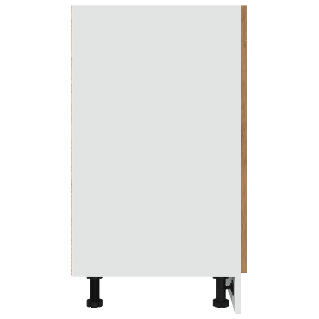 Bunnskap &quot;Lyon&quot; Artisan Eik 60X46X81,5 Cm Konstruert Tre
