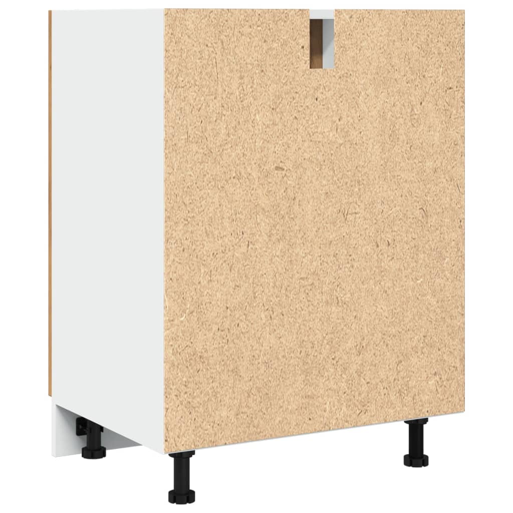 Bunnskap &quot;Lyon&quot; Artisan Eik 60X46X81,5 Cm Konstruert Tre