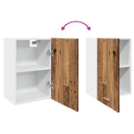 Hengende Skap &quot;Lyon&quot; Gammelt Tre 40X31X60 Cm Konstruert Tre