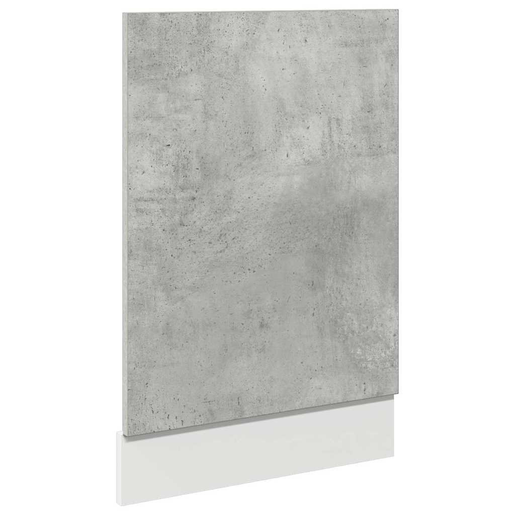 Oppvaskmaskinspanel &quot;Lyon&quot; Betonggrå 45X3X67 Cm