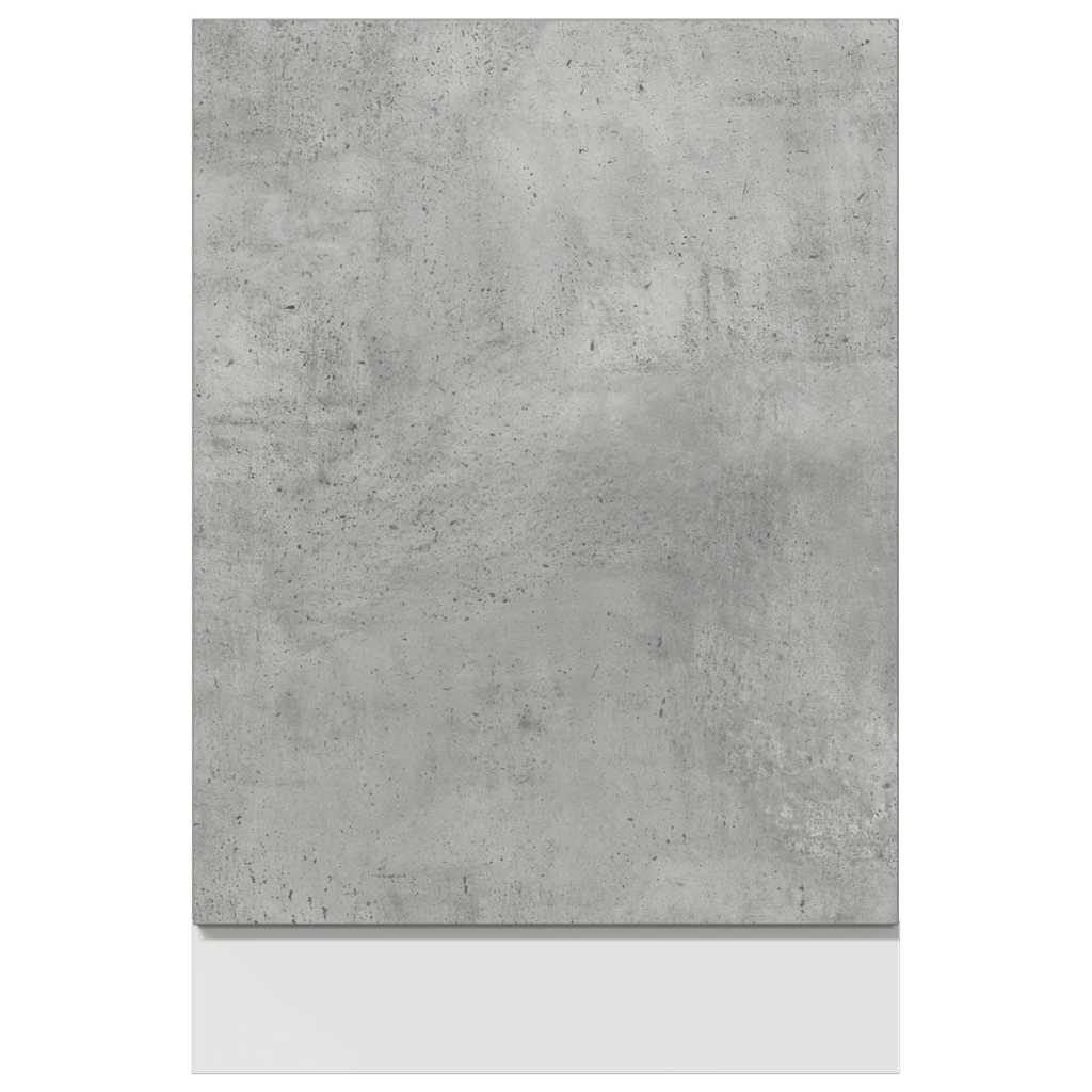 Oppvaskmaskinspanel &quot;Lyon&quot; Betonggrå 45X3X67 Cm