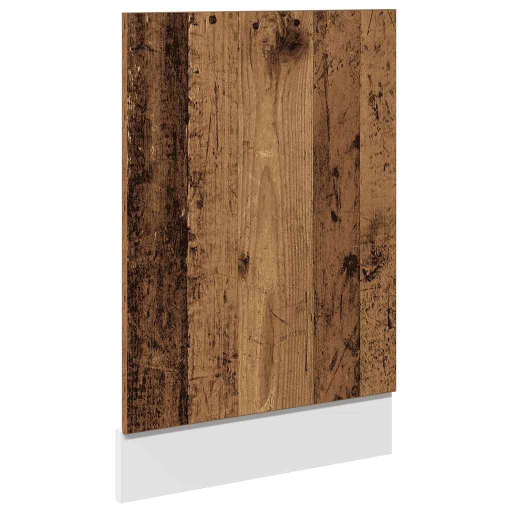 Oppvaskmaskinspanel &quot;Lyon&quot; Gammelt Tre 45X3X67 Cm