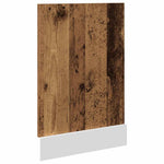 Oppvaskmaskinspanel &quot;Lyon&quot; Gammelt Tre 45X3X67 Cm