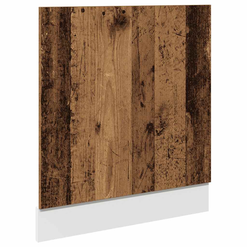 Oppvaskmaskinspanel &quot;Lyon&quot; Gammelt Tre 60X1,5X67 Cm