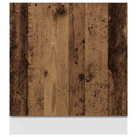 Oppvaskmaskinspanel &quot;Lyon&quot; Gammelt Tre 60X1,5X67 Cm