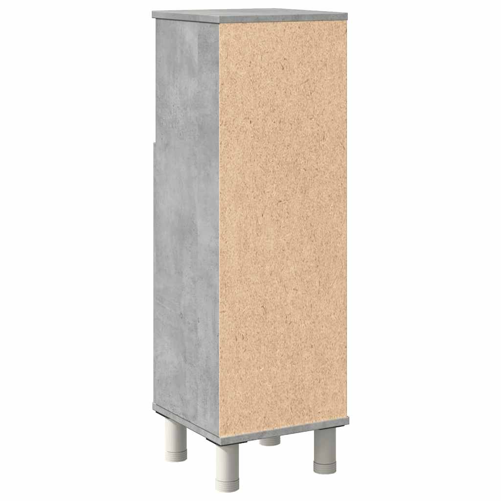 Baderomsskap Betonggrå 30X30X95 Cm Sponplate