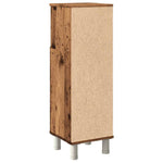 Baderomsskap Gammelt Tre 30X30X95 Cm Konstruert Tre
