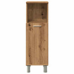 Baderomsskap Artisan Eik 30X30X95 Cm Konstruert Tre