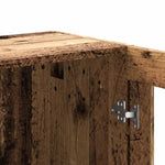 Bokhylle Gammelt Tre 82,5X30,5X80 Cm Konstruert Tre