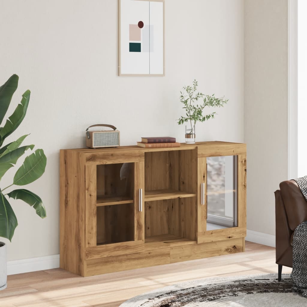 Skjenk Artisan Eik 120X30,5X70 Cm Konstruert Tre