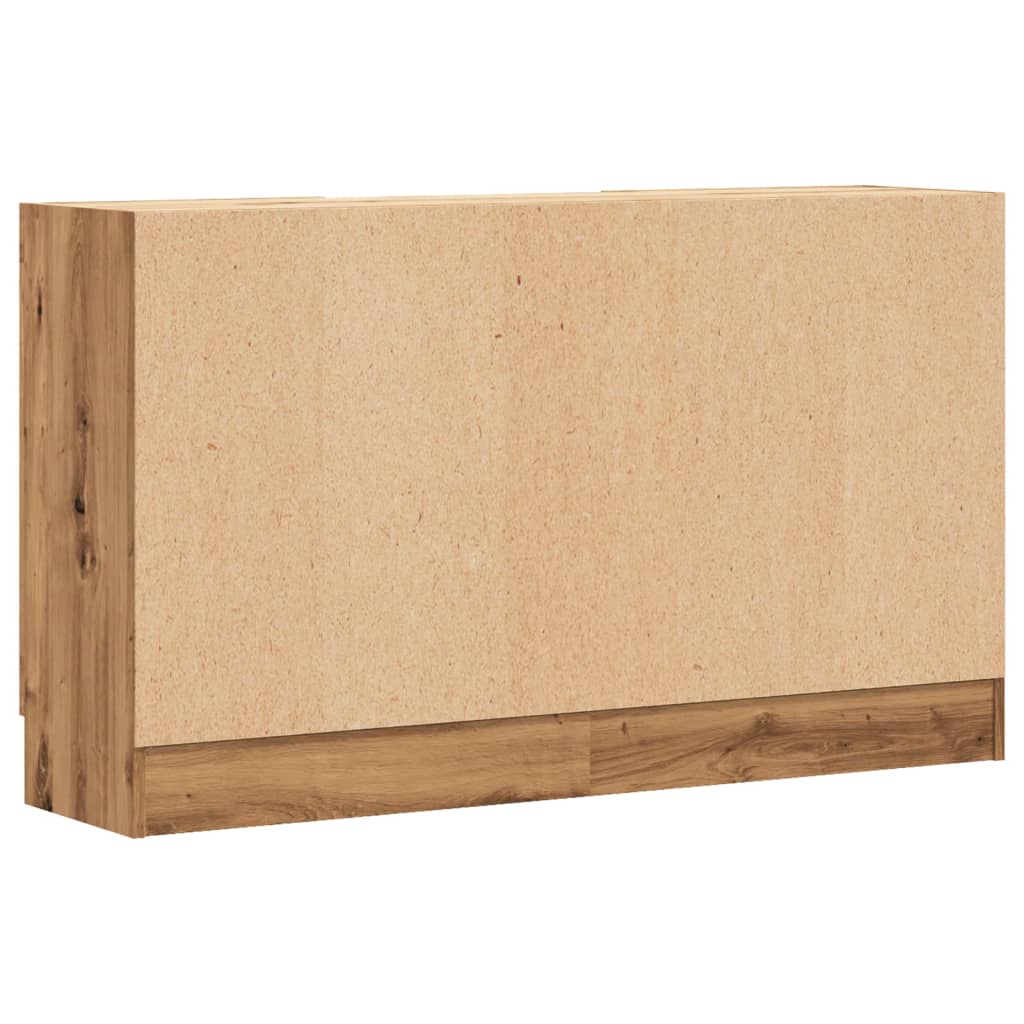 Skjenk Artisan Eik 120X30,5X70 Cm Konstruert Tre