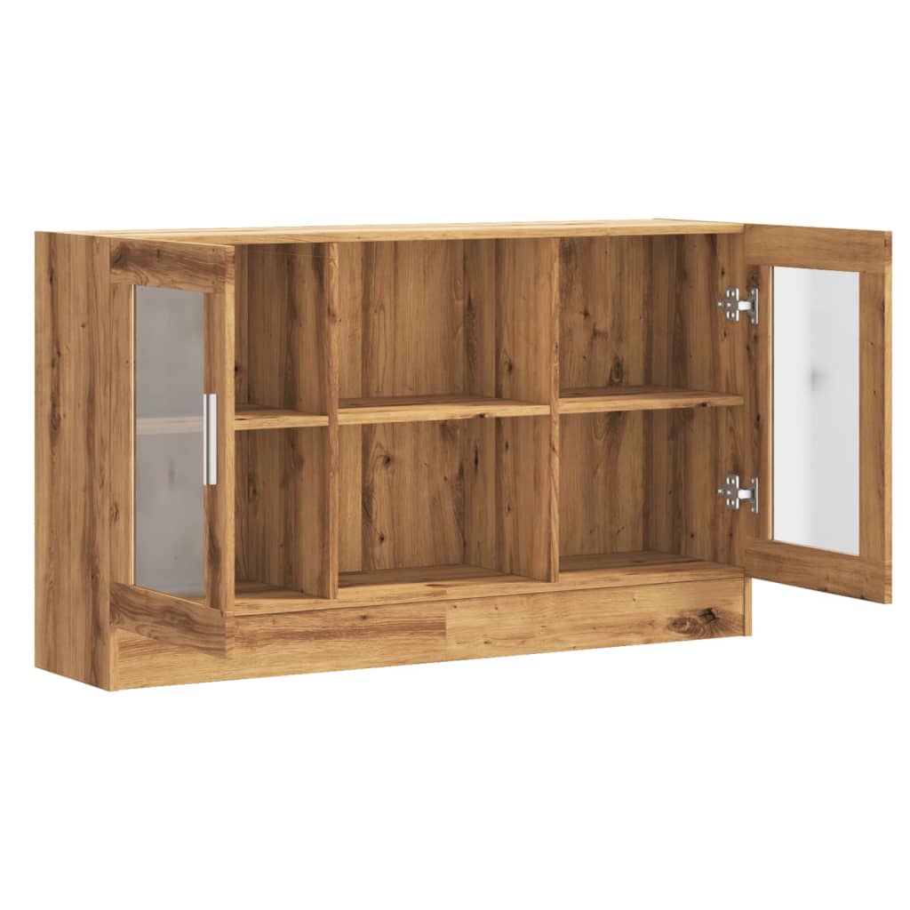 Skjenk Artisan Eik 120X30,5X70 Cm Konstruert Tre