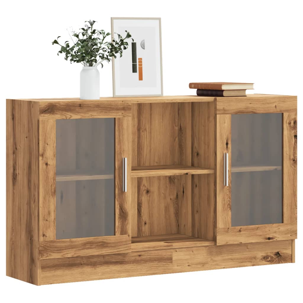 Skjenk Artisan Eik 120X30,5X70 Cm Konstruert Tre