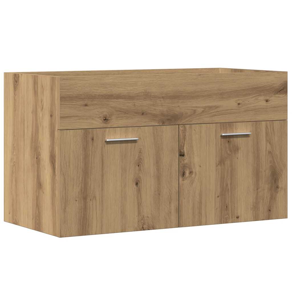 Servantskap Artisan Eik 80X38,5X46 Cm Konstruert Tre