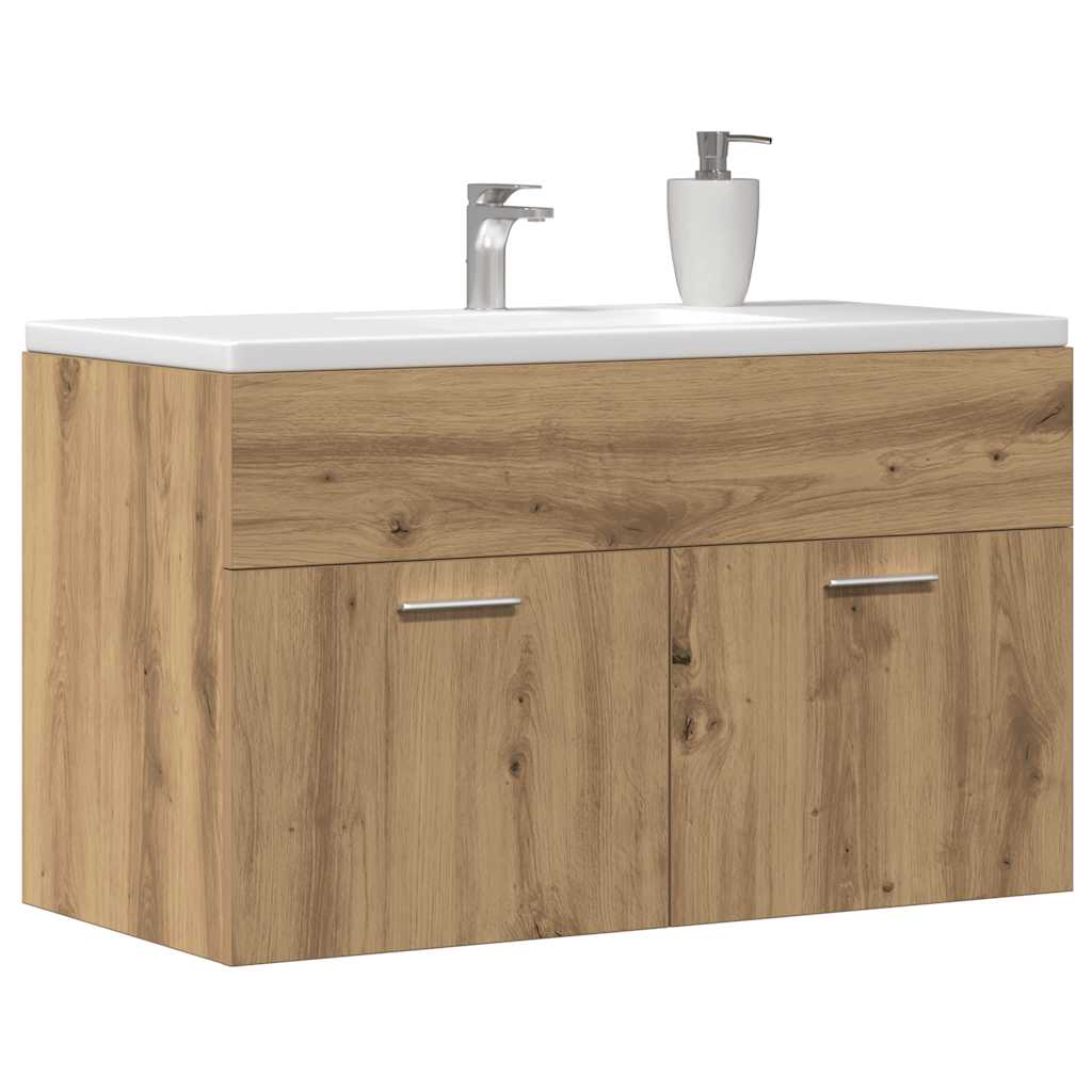 Servantskap Artisan Eik 80X38,5X46 Cm Konstruert Tre