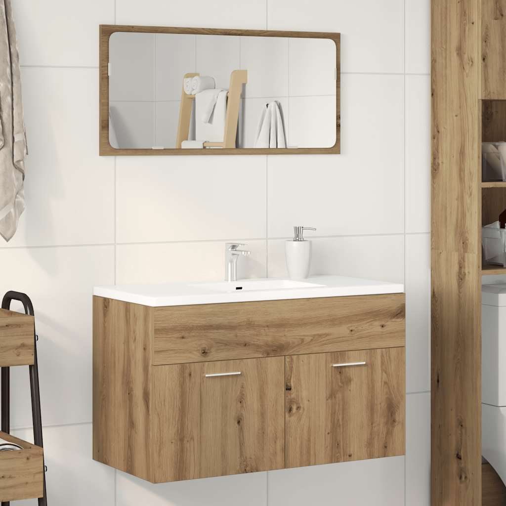 Servantskap Artisan Eik 80X38,5X46 Cm Konstruert Tre