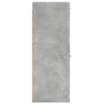 Hengende Baderomsskap Betonggrå 30X30X80 Cm Konstruert Tre