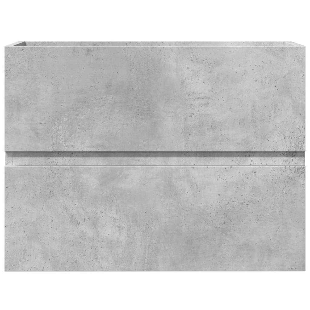 Baderomsskap Betonggrå 60X38,5X45 Cm Konstruert Tre