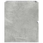 Baderomsskap Betonggrå 60X38,5X45 Cm Konstruert Tre
