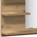 Baderomshylle Med Speil Artisan Eik 60X10,5X45 Cm