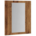 Speilskap Med Led Gammelt Tre 40X12X45 Cm Konstruert Tre