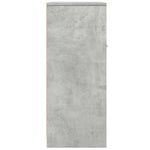 Baderomsskap Betonggrå 60X33X80 Cm Sponplate