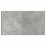 Baderomsskap Betonggrå 60X33X80 Cm Sponplate