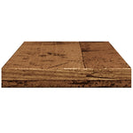 Vegghyller 4 Stk Gammelt Tre 40X10X1,5 Cm Konstruert Tre