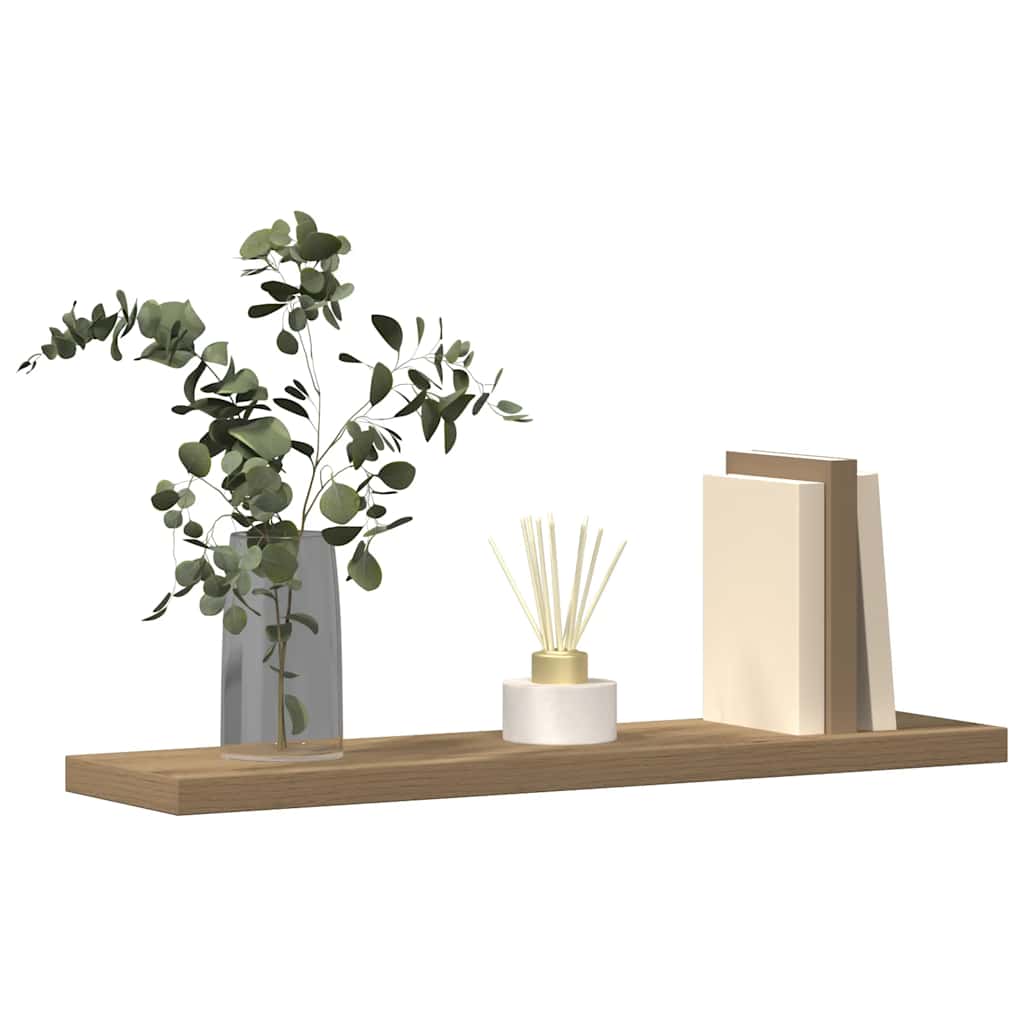 Vegghyller 4 Stk Artisan Eik 40X10X1,5 Cm Konstruert Tre