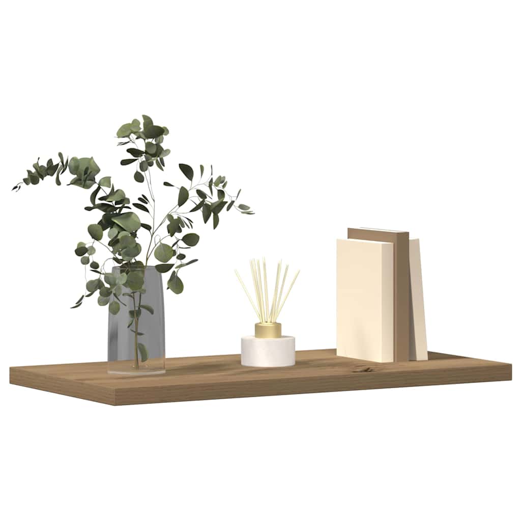 Vegghyller 4 Stk Artisan Eik 40X20X1,5 Cm Konstruert Tre