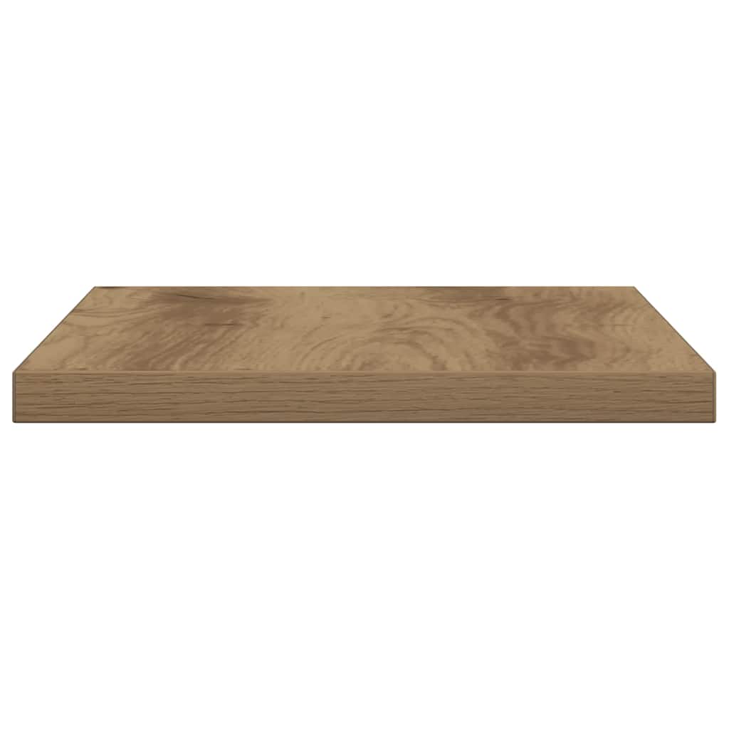 Vegghyller 4 Stk Artisan Eik 40X20X1,5 Cm Konstruert Tre