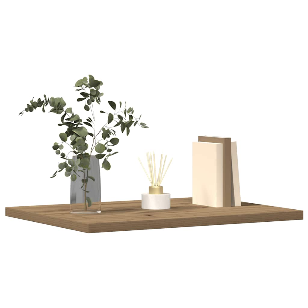 Hylleplater 4 Stk Artisan Eik 40X30X1,5 Cm Konstruert Tre