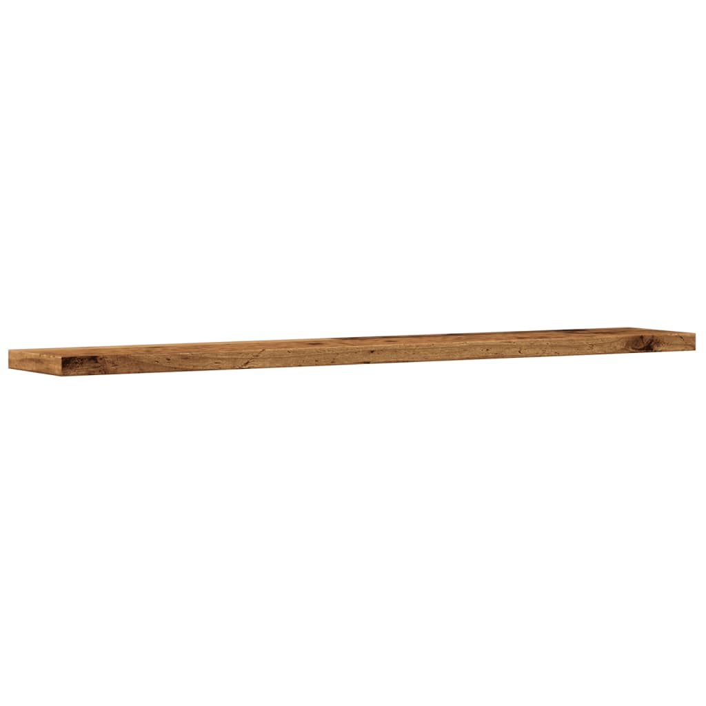 Hylleplater 4 Stk Gammelt Tre 60X10X1,5 Cm Konstruert Tre