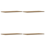 Vegghyller 4 Stk Artisan Eik 60X30X1,5 Cm Konstruert Tre